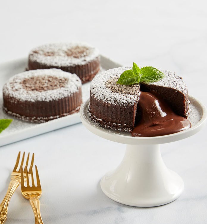 Bake Me A Wish! Chocolate Truffle Lava Cakes